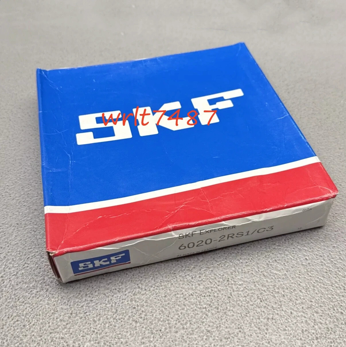1PC SKF 6020-2RS1/C3 single row deep groove ball bearing