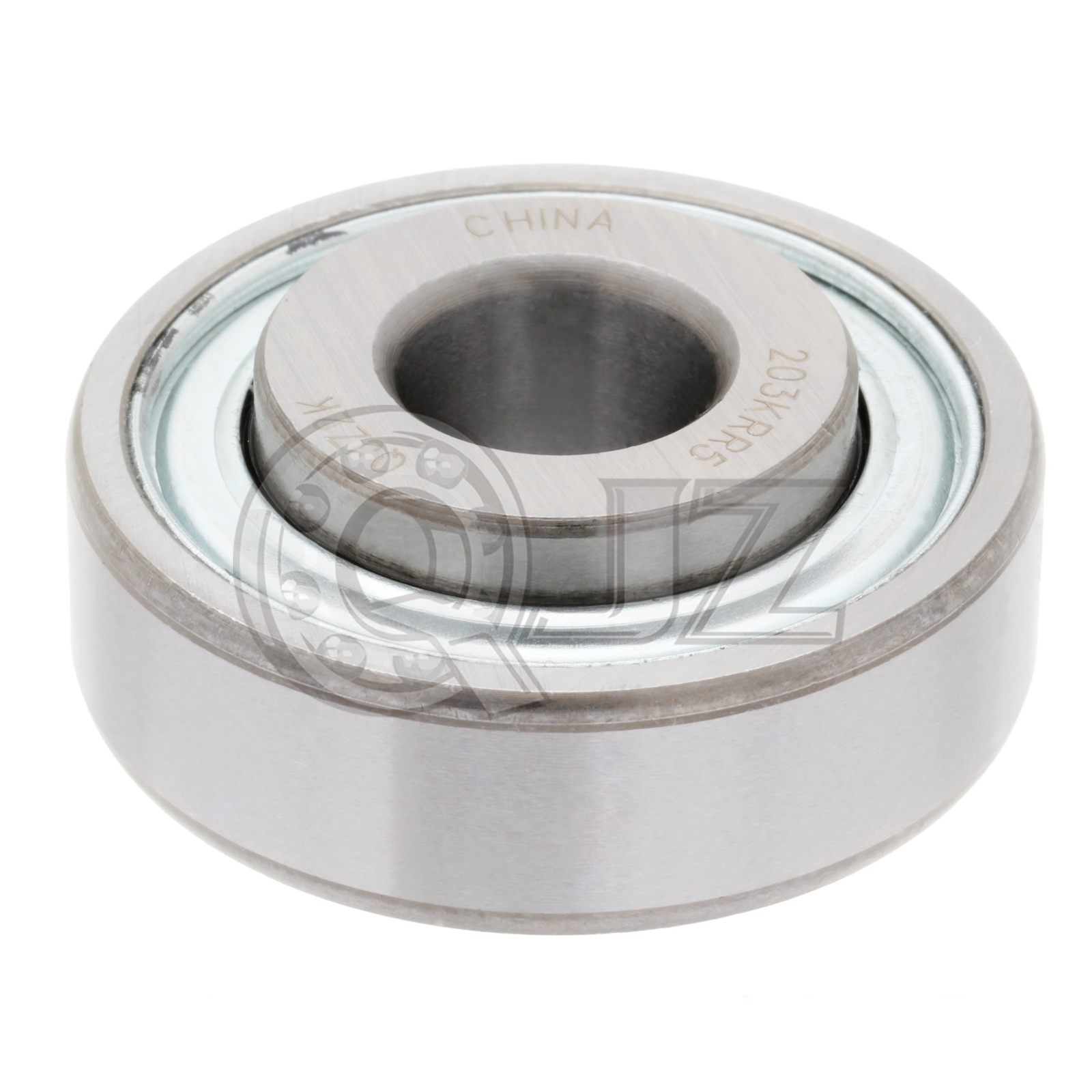 [Qty.2] 203KRR5 Agricultural Felt-Seal Bearing [0.515″ Bore x 40mm OD x 12mm W]