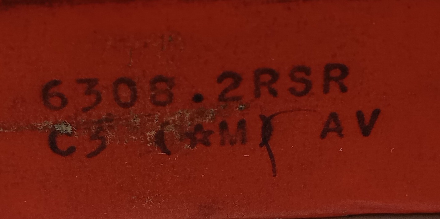 FAG 6308-2RSR-C3 Ball Bearing Deep Groove 40 x 90 x 23mm 63082RSRC3 Double Seal