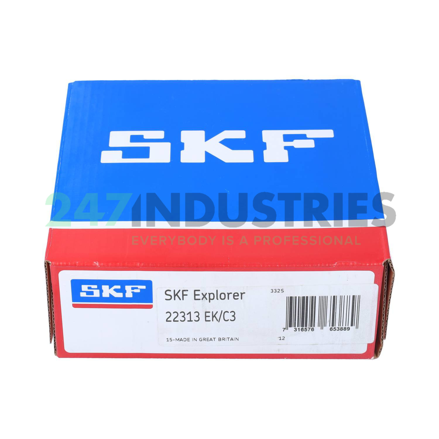 22313EK/C3 SKF 65 x 140 x 48 mm SPHERICAL ROLLER