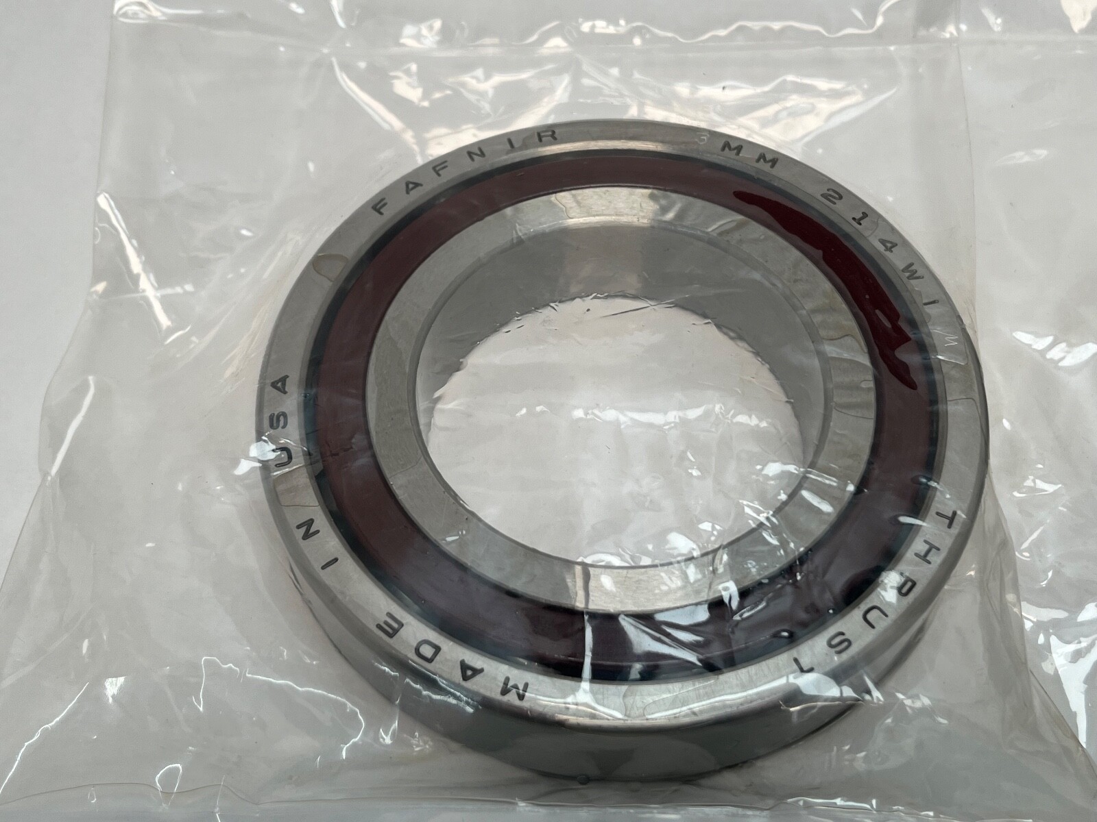 Fafnir 3MM214WICR-DUM Bearing 70x125x24 mm 7214AC 3-MM-214-WI-CR-DUM USA 2 Pcs