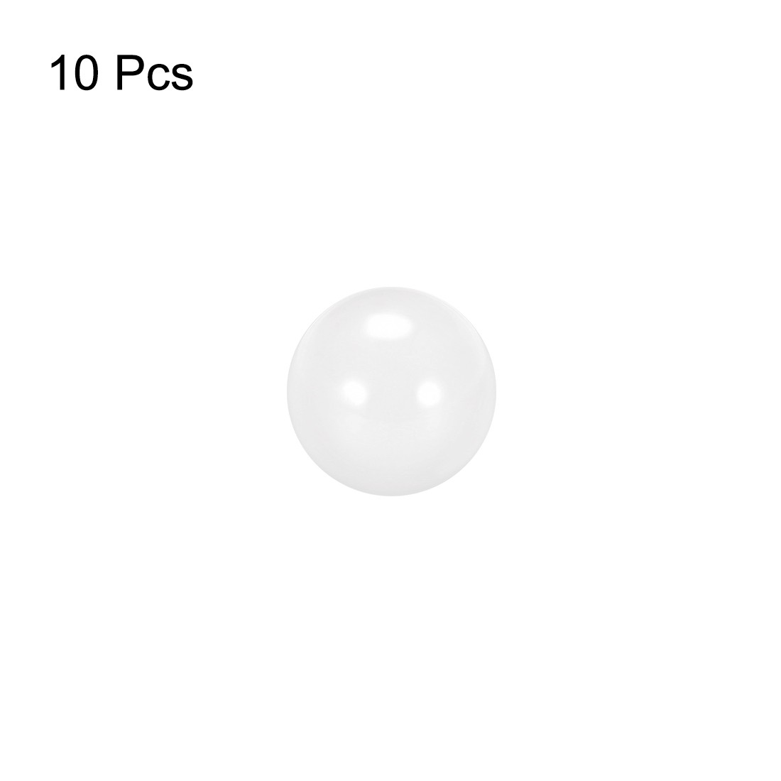10Pack 2mm Ceramic Bearing Balls ZrO2 Zirconium Oxide Ball G5 Precision