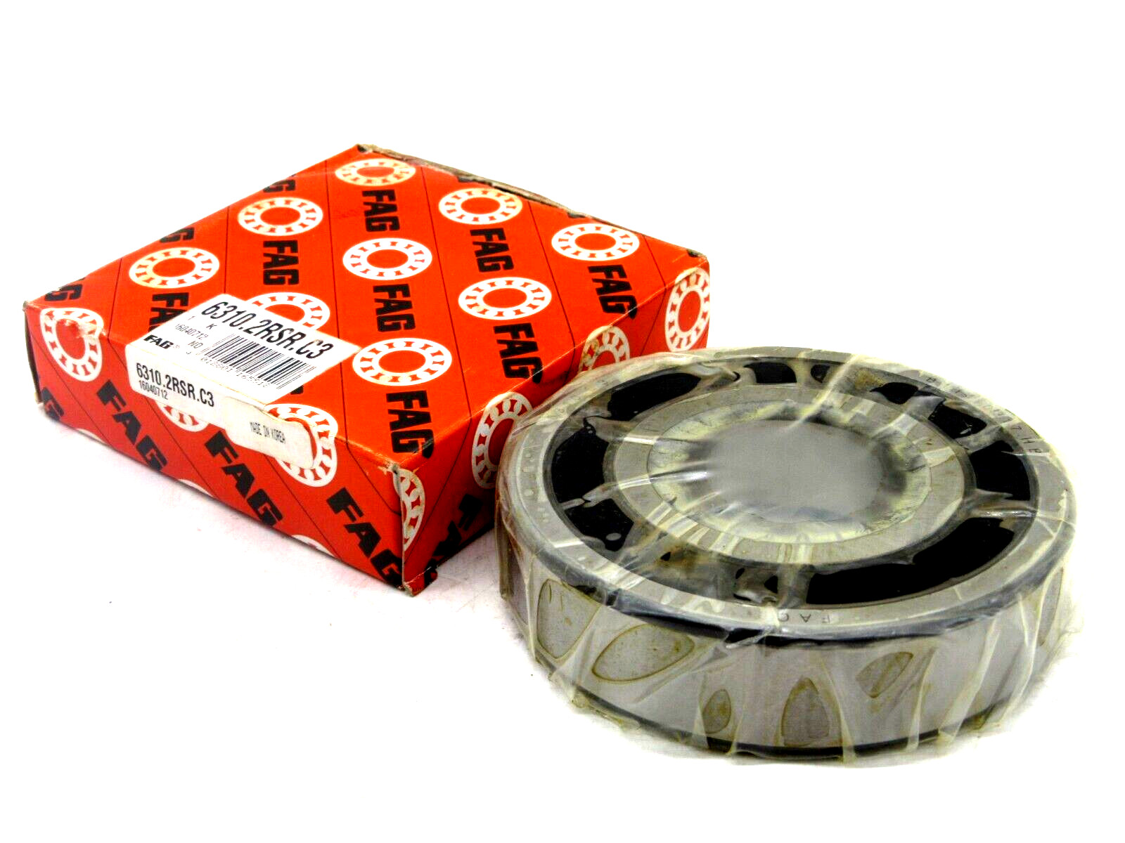 NEW FAG 6310.2RSR.C3 BALL BEARING 63102RSRC3
