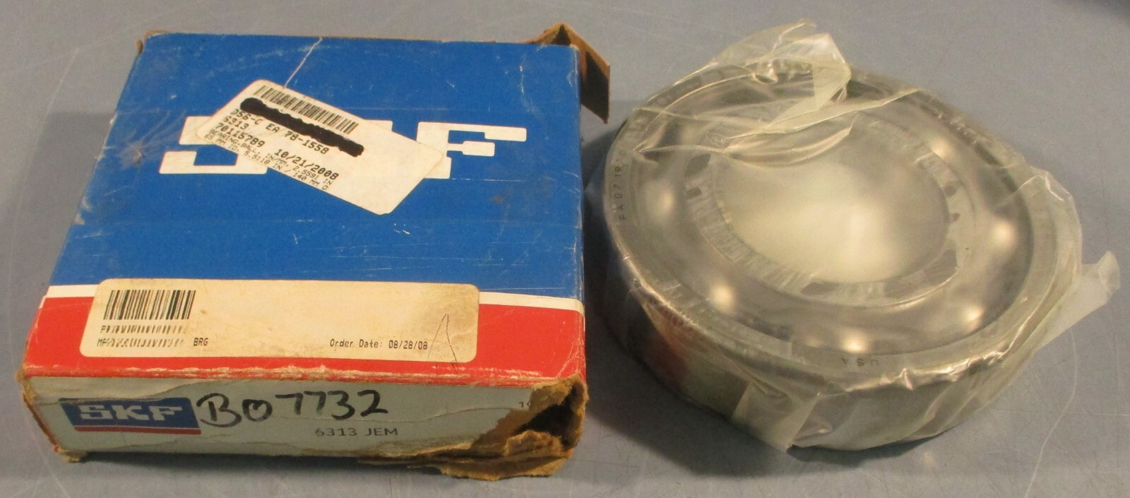 SKF 6313 JEM Deep Groove Ball Bearing 65mm Bore 140mm OD 33mm W
