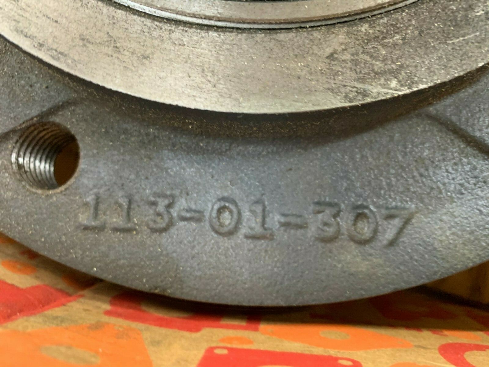 NEW IN BOX MOLINE 4-BOLT TYPE-E PILOTED FLANGE BEARING 3-7/16″ BORE 113-01-307