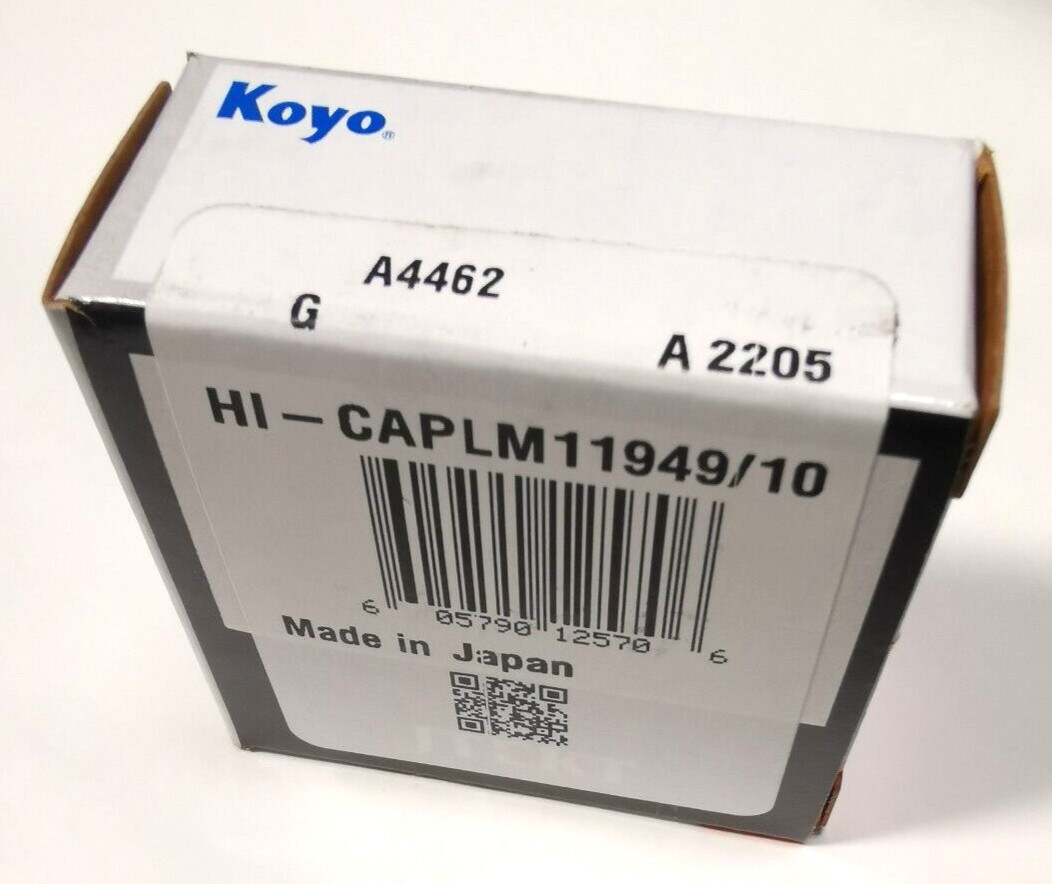 Japan Koyo LM11949/11910 Ag & Wheel Tapered Roller Bearing Cone & Cup, SET-2 A2