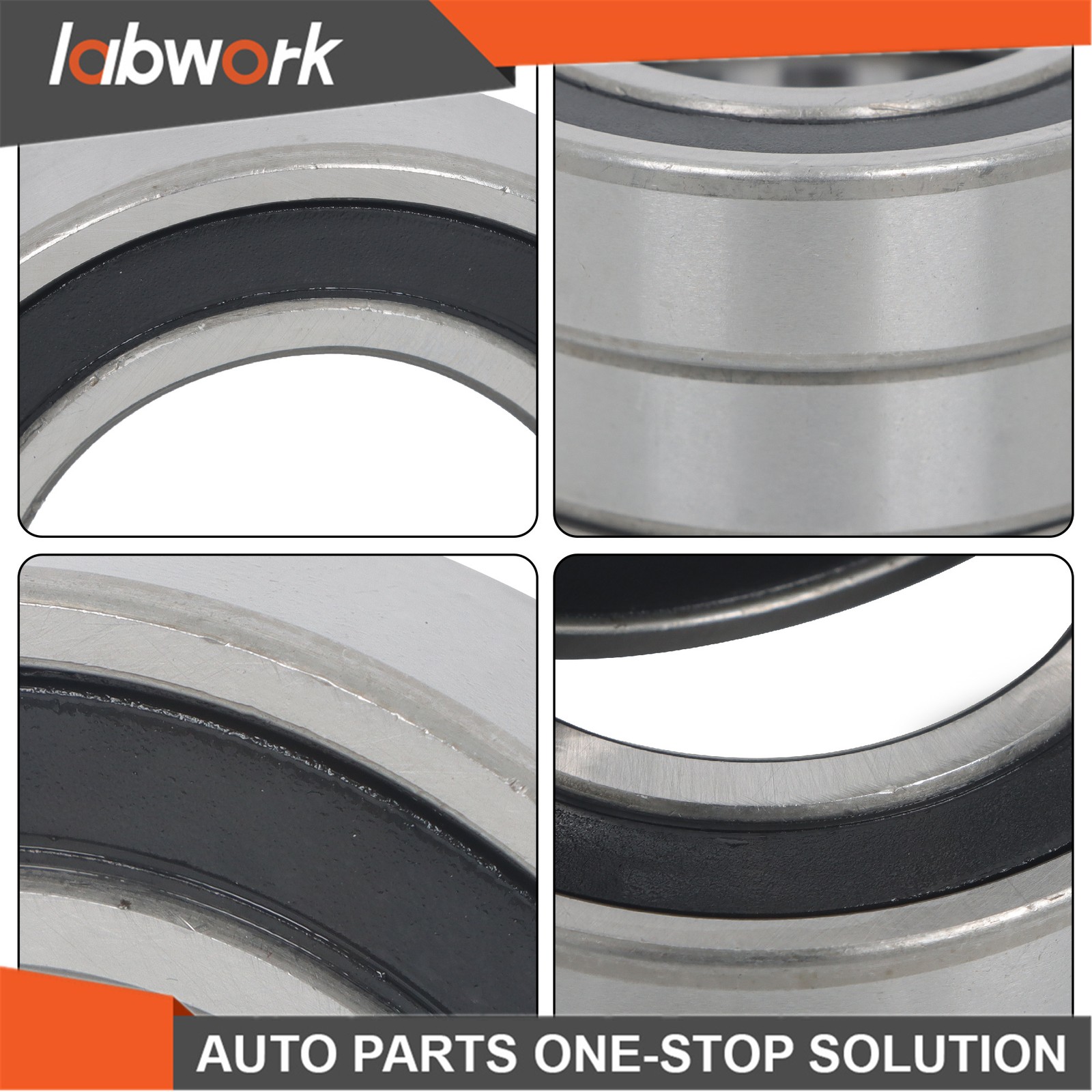 Labwork 6007-2RS Deep Groove Bearings 10Pack 35x62x14mm Rubber Sealed Set