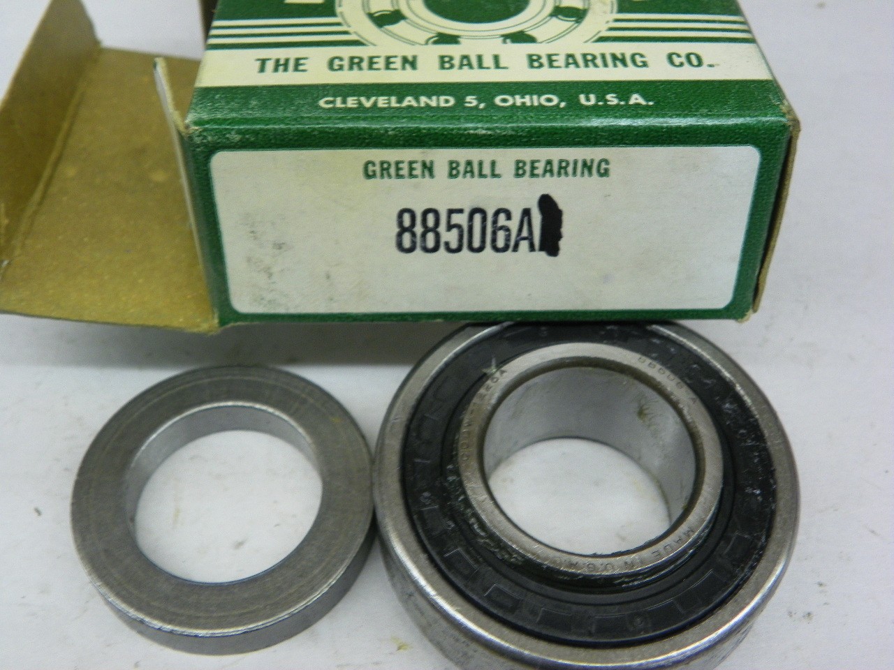 Green Ball Bearing 88506A Ball Bearing NOS – Vintage Auto Part – High Quality
