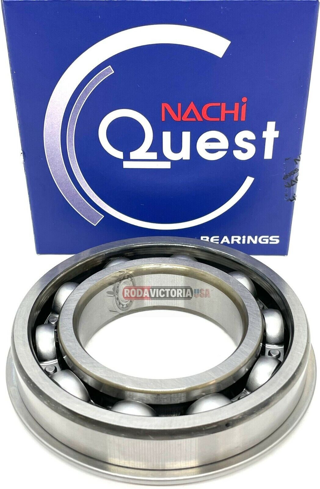 NACHI JAPAN 6210 NR BALL BEARING OPEN TYPE, NO SEALS+SNAP RING 50x90x20mm NACHI