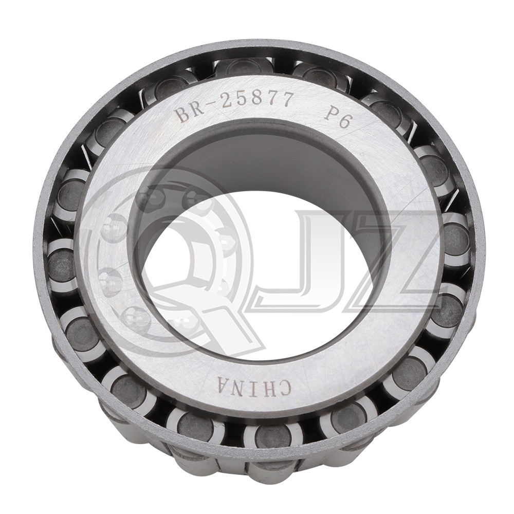 [2-Pack] 25877 Tapered Roller Bearing Single Cone [1-3/8 in Bore x 0.97 in W]