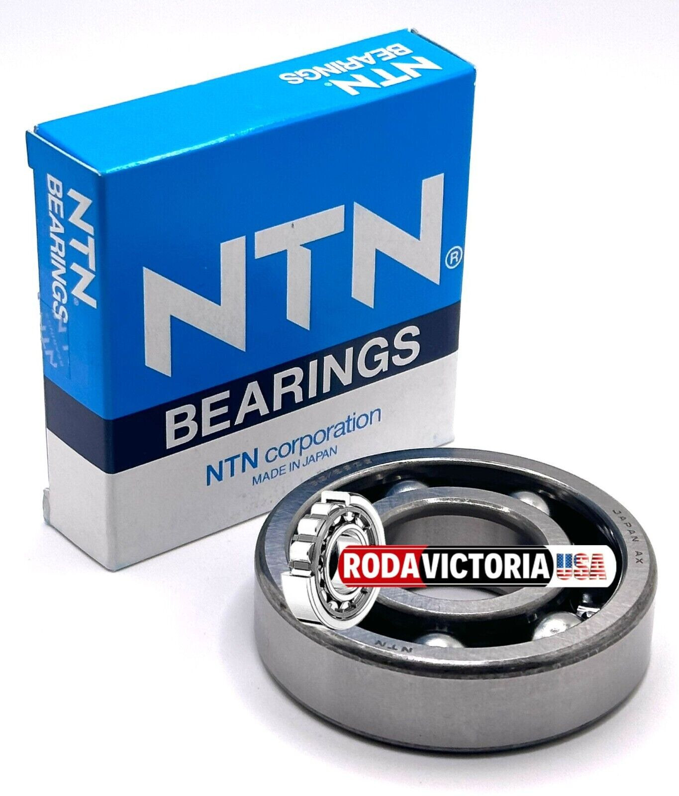 NTN JAPAN 63/28 C4 DEEP GROOVE BALL BEARING, OPEN TYPE, NO SEALS 28x68x18mm