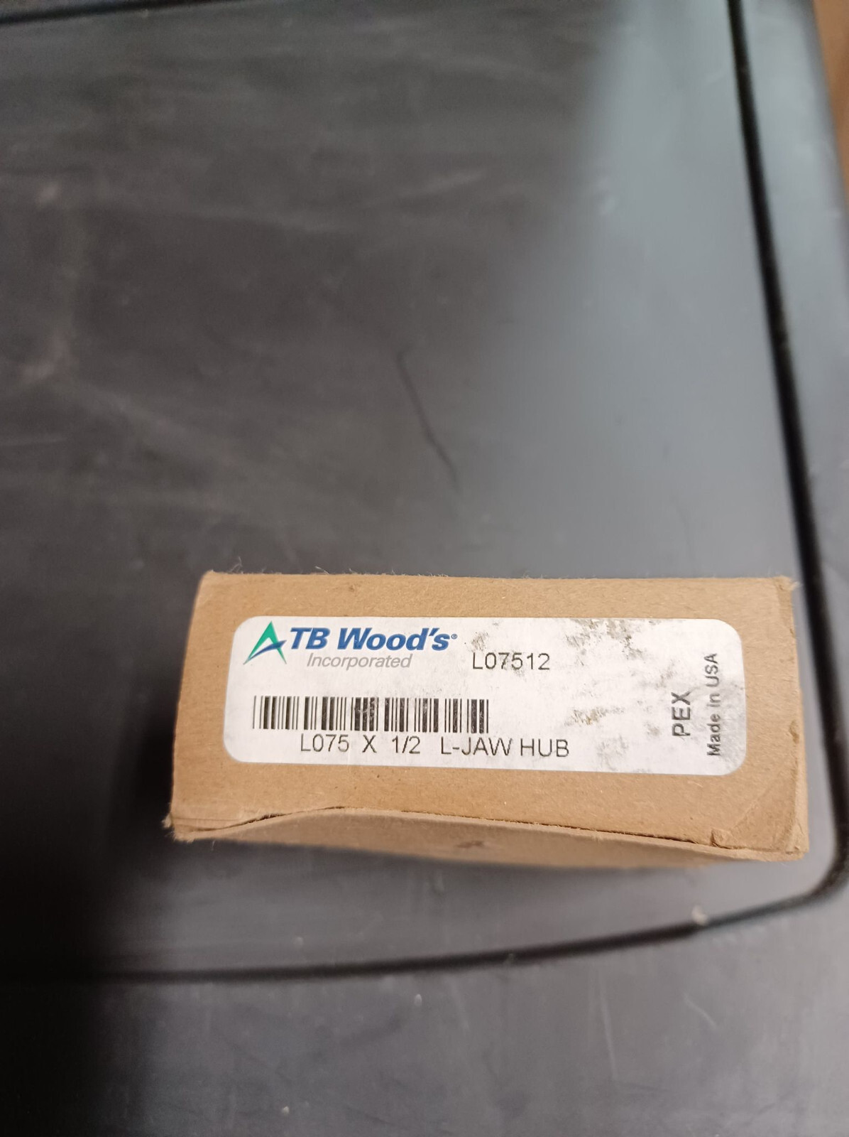 TB Wood’s L-Jaw Coupling Hub, L075 x 1/2″ Bore Diameter 1/8″ x 1/16″ Keyway Size