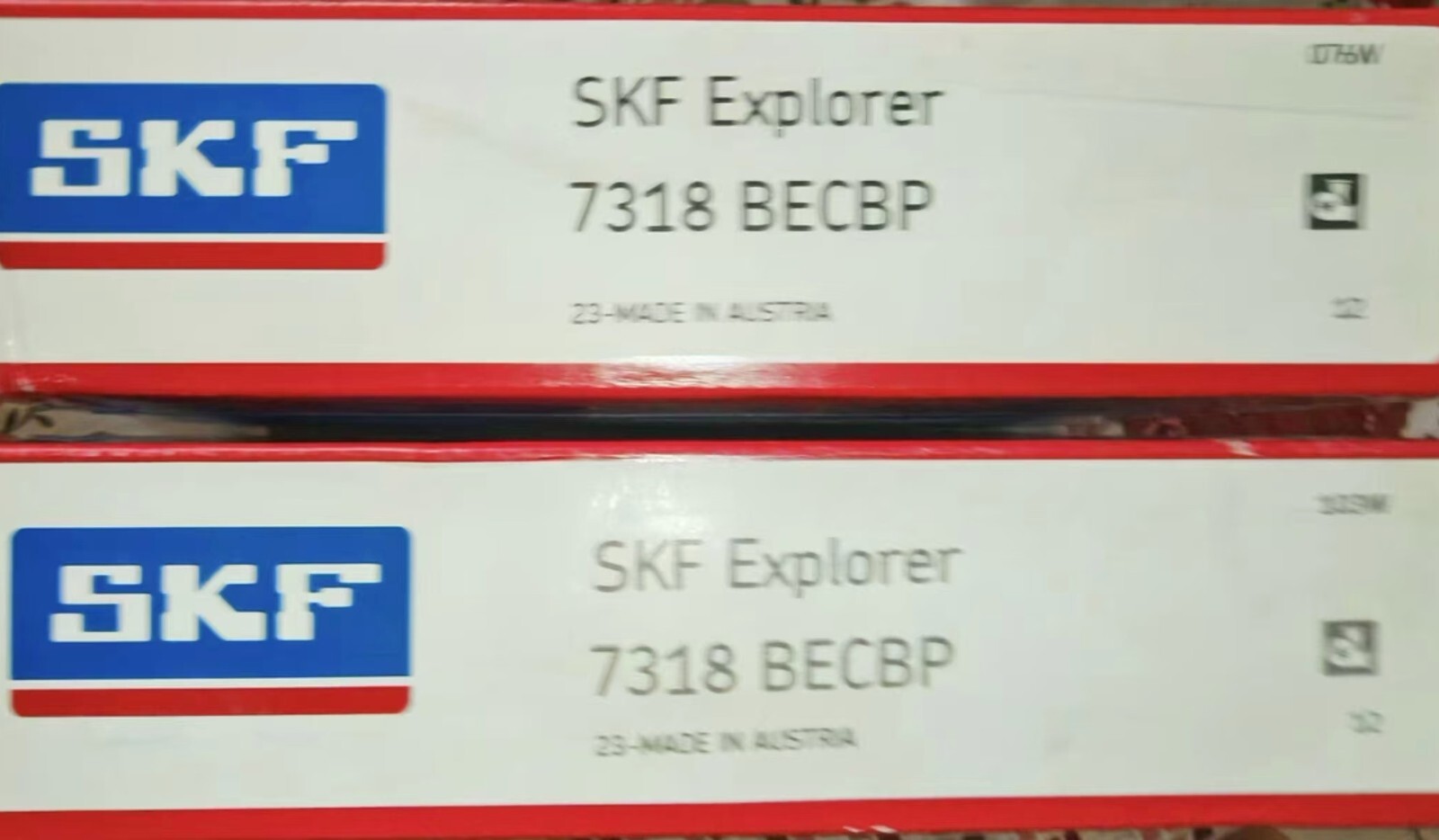 1PC SKF 7318 BECBP single row angular contact ball bearing