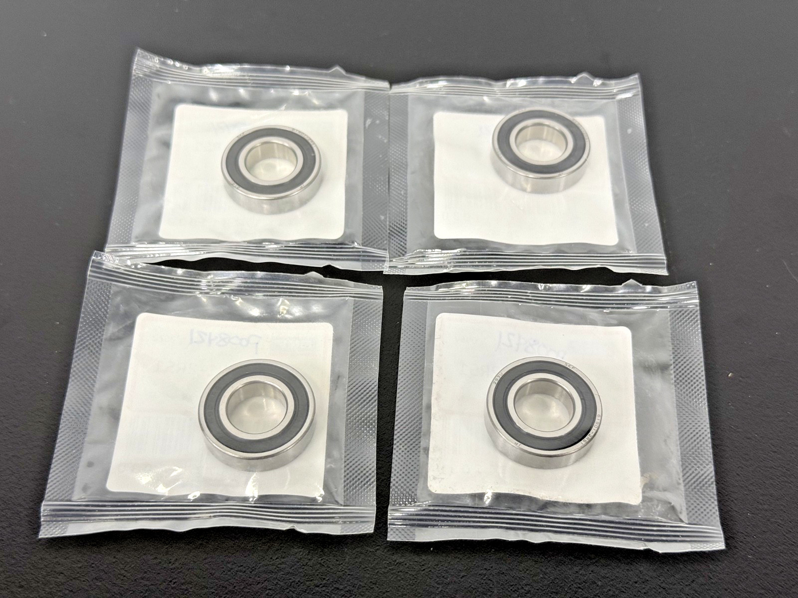 Lot of 4 SKF 61901-2RS1 Sealed Deep Groove Ball Bearings New Japan
