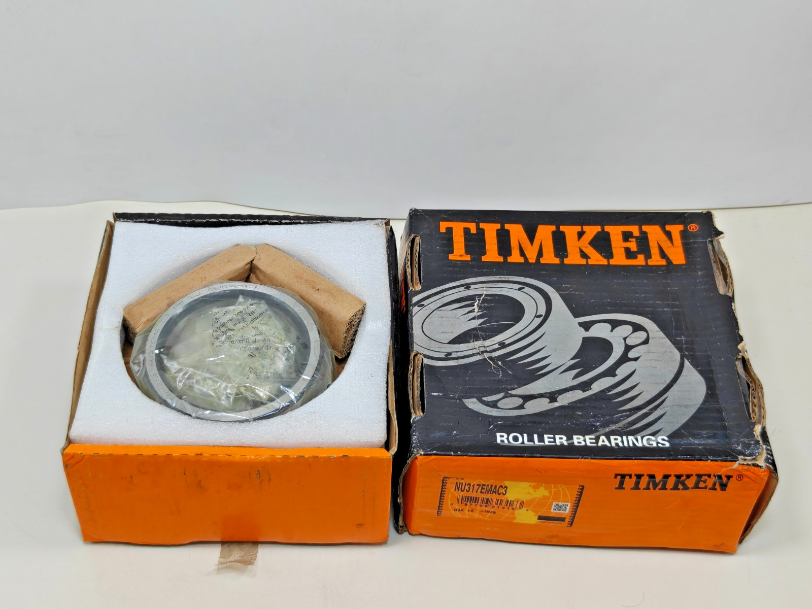 NU317EMAC3 Timken Cylindrical Roller Bearing Timken NU 317 EMA C3 85x180x41mm