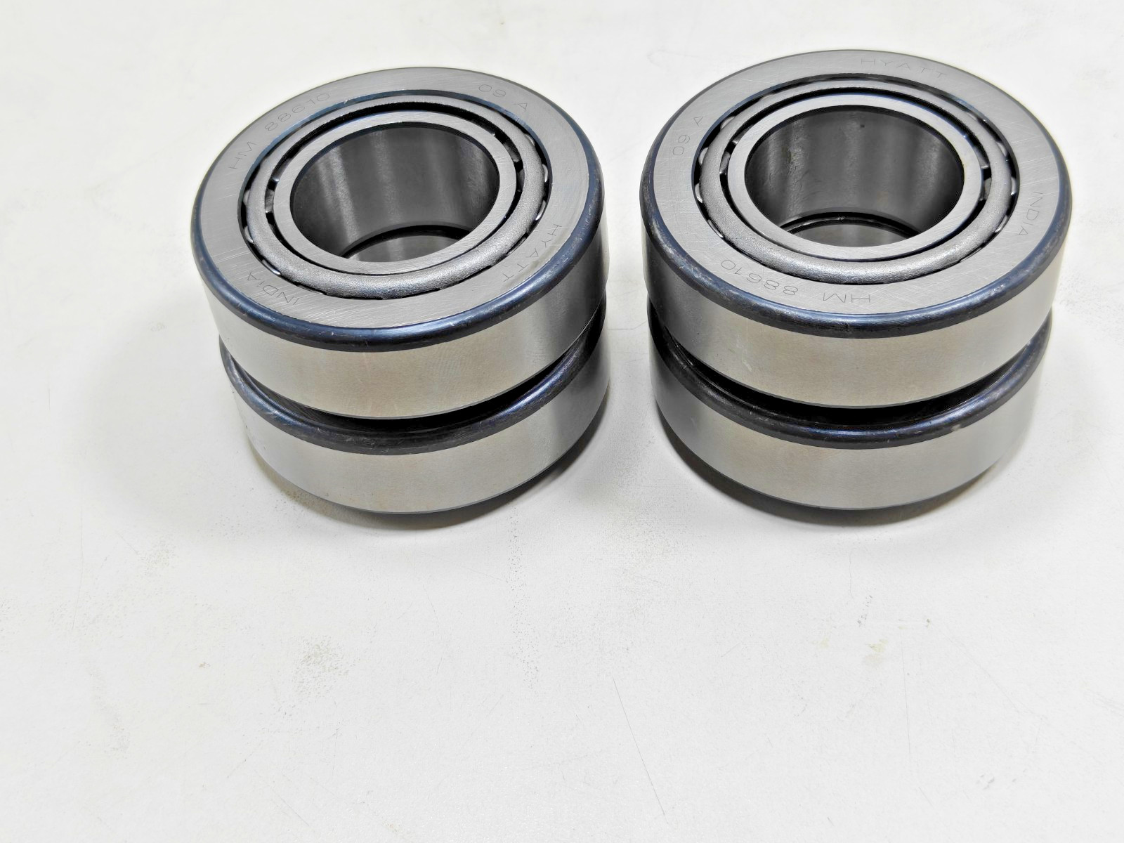 (4Pcs) HM88648 / HM88610 HYATT Tapered Roller Bearing Cone&Cup Lot Of 4 Pcs