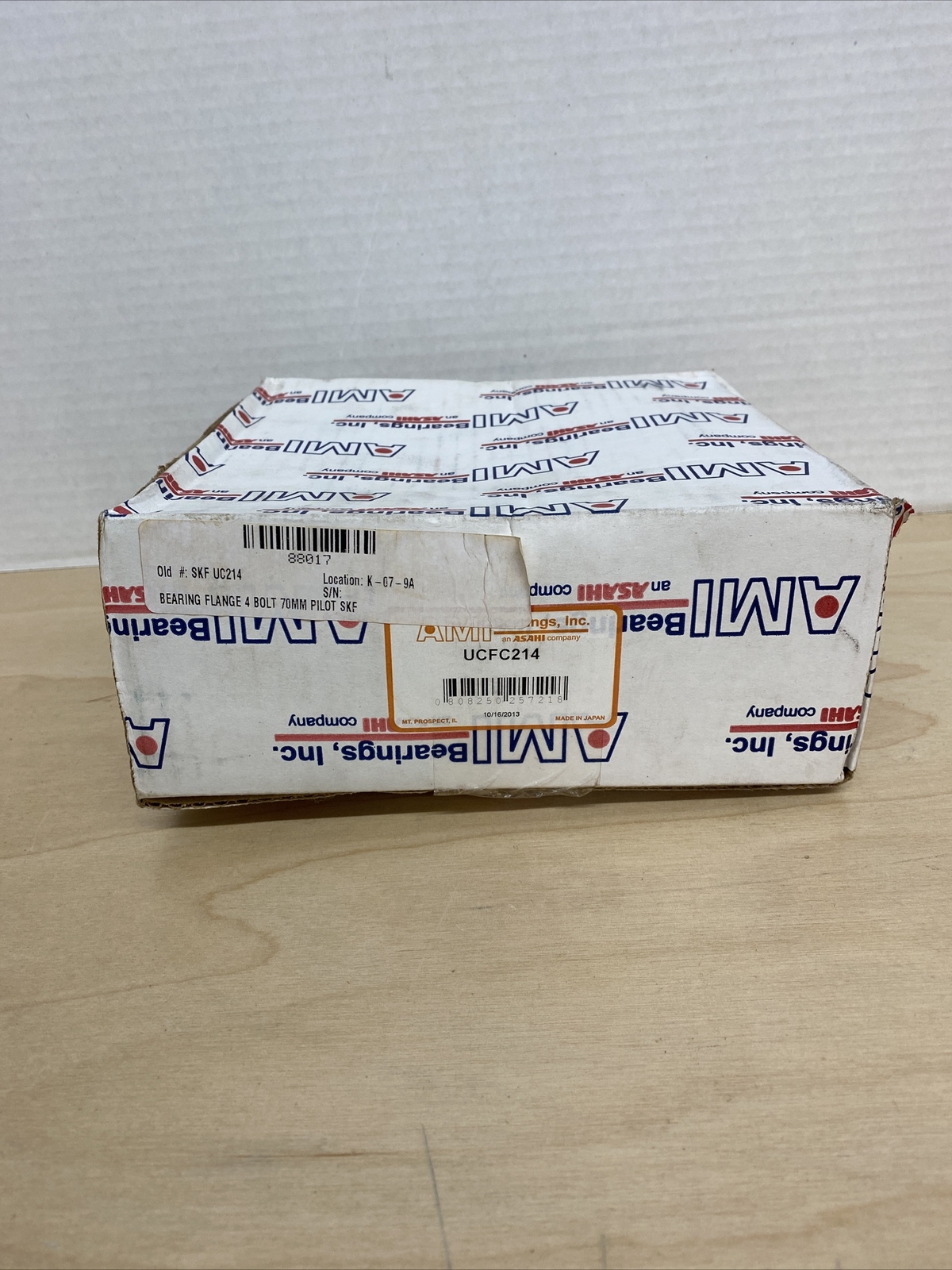 AMI UCFC214 4-Bolt Piloted Flange Cartridge Unit Bearing 70mm Bore New