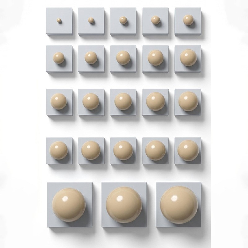 Ø2-27mm Solid PEEK Plastic Round Ball Precision Bearing Ball High Temp Resistant