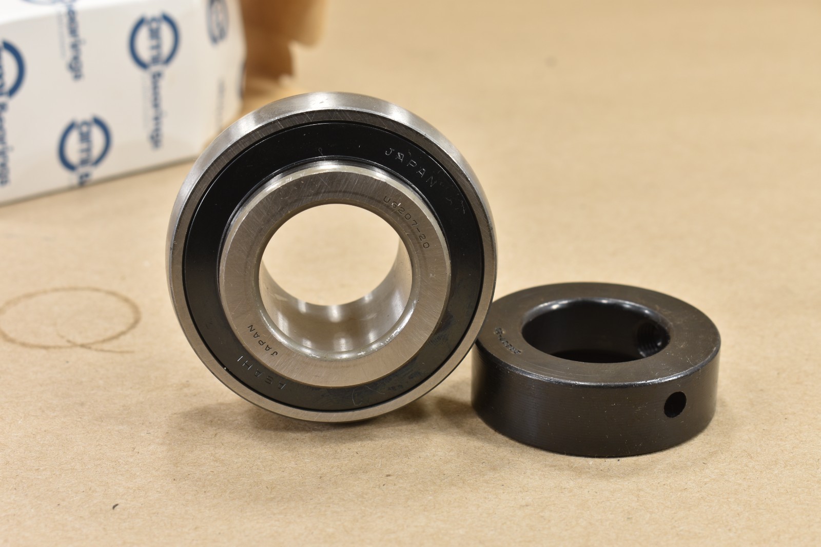 AMI Bearings UG207-20, Eccentric Collar Locking Bearing Insert, Shaft Dia 1-1/4″