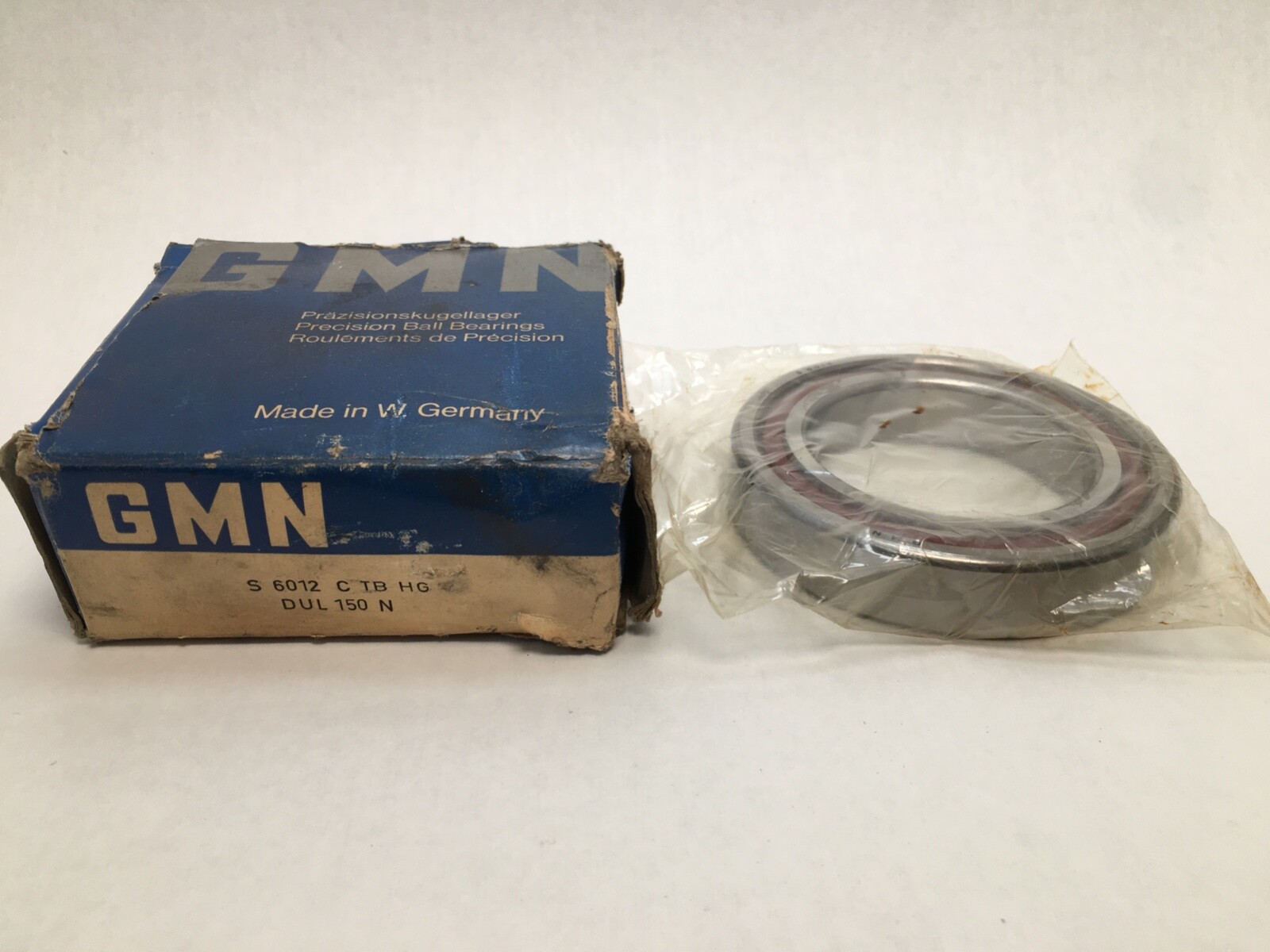 GMN S6012CTBHG Angular Bearing 60x95x18 mm 7012 S 6012 C TB HG DUL 150 N Germany