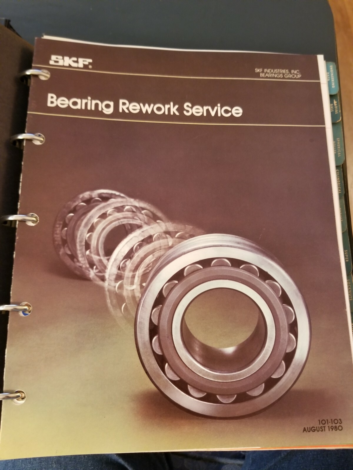 SKF Industries General Catalog 425 (1958) (Information 1950s-1980s)
