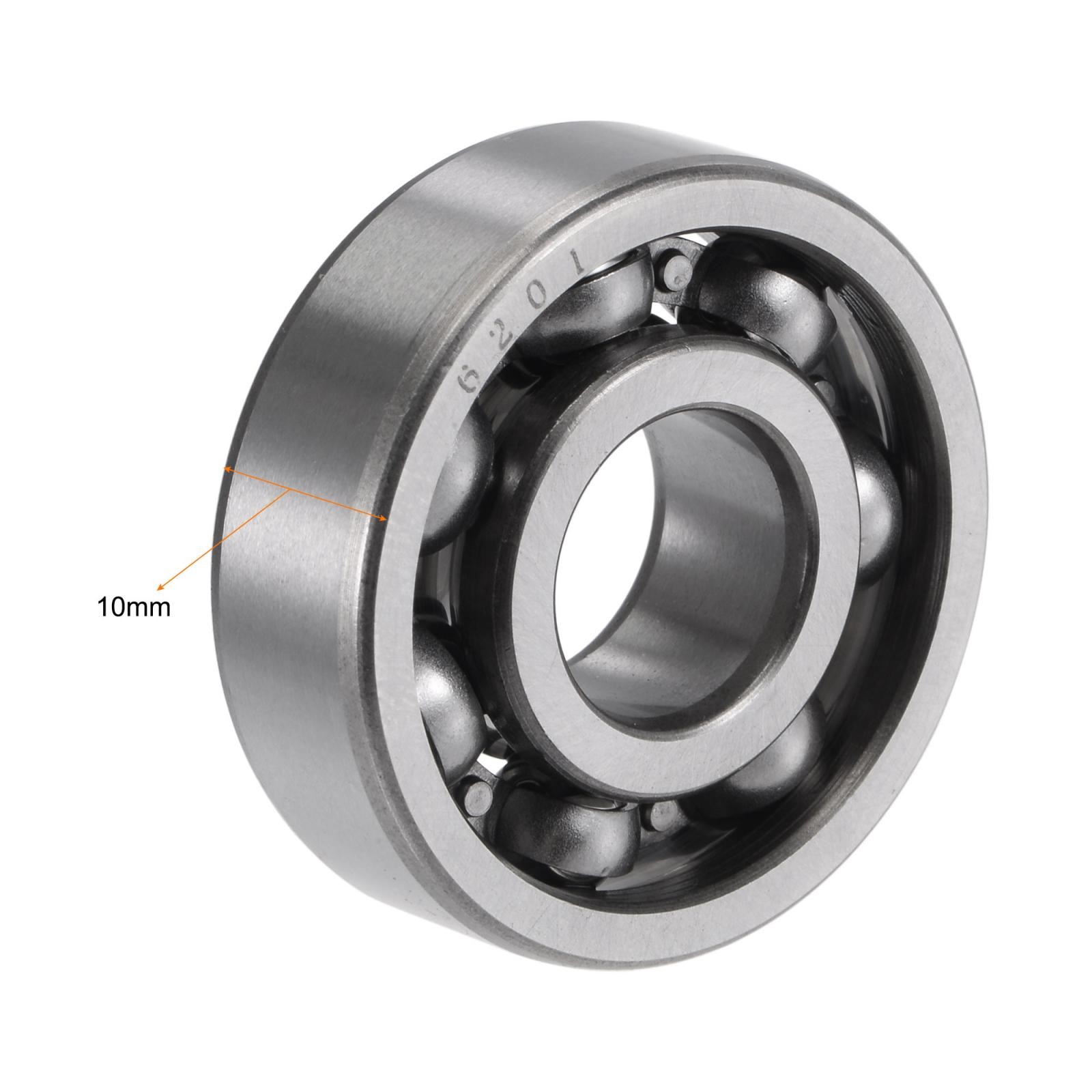 6201 Deep Groove Ball Bearings 12x32x10mm CN Open Type Chrome Steel