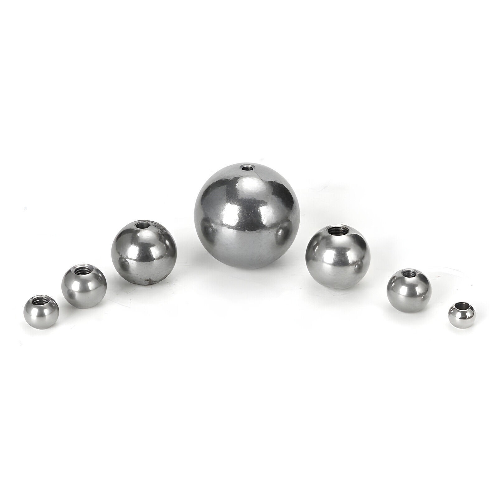 Ø 5mm-60mm Stainless Steel Ball Bearing With Half Thread M2 M2.5 M3 M4 M5 TO M20