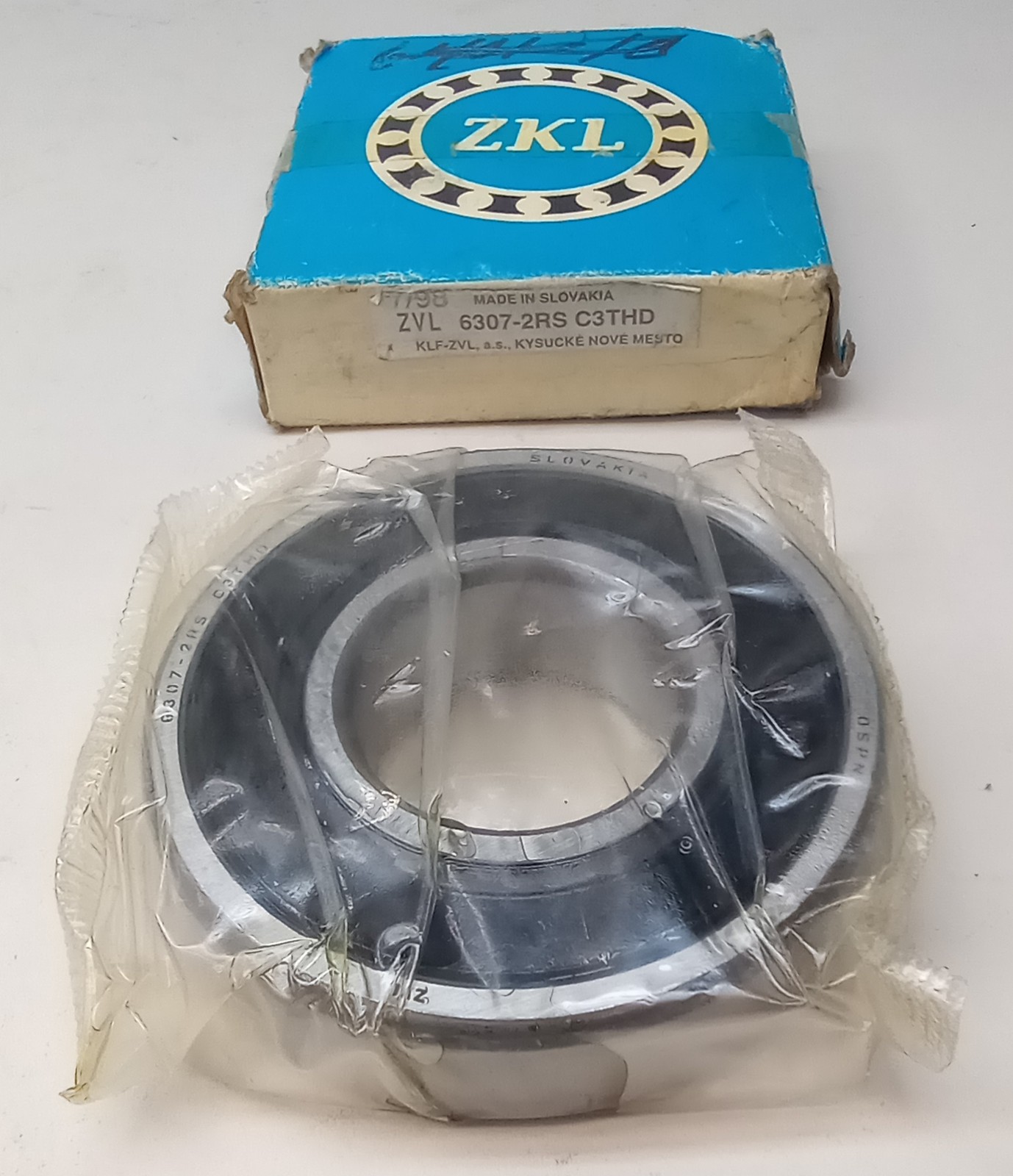 ZVL 6307-2RS C3THD Ball Bearing Deep Groove 35 x 80 x 21mm 6307-2RS-C3THD ZKL