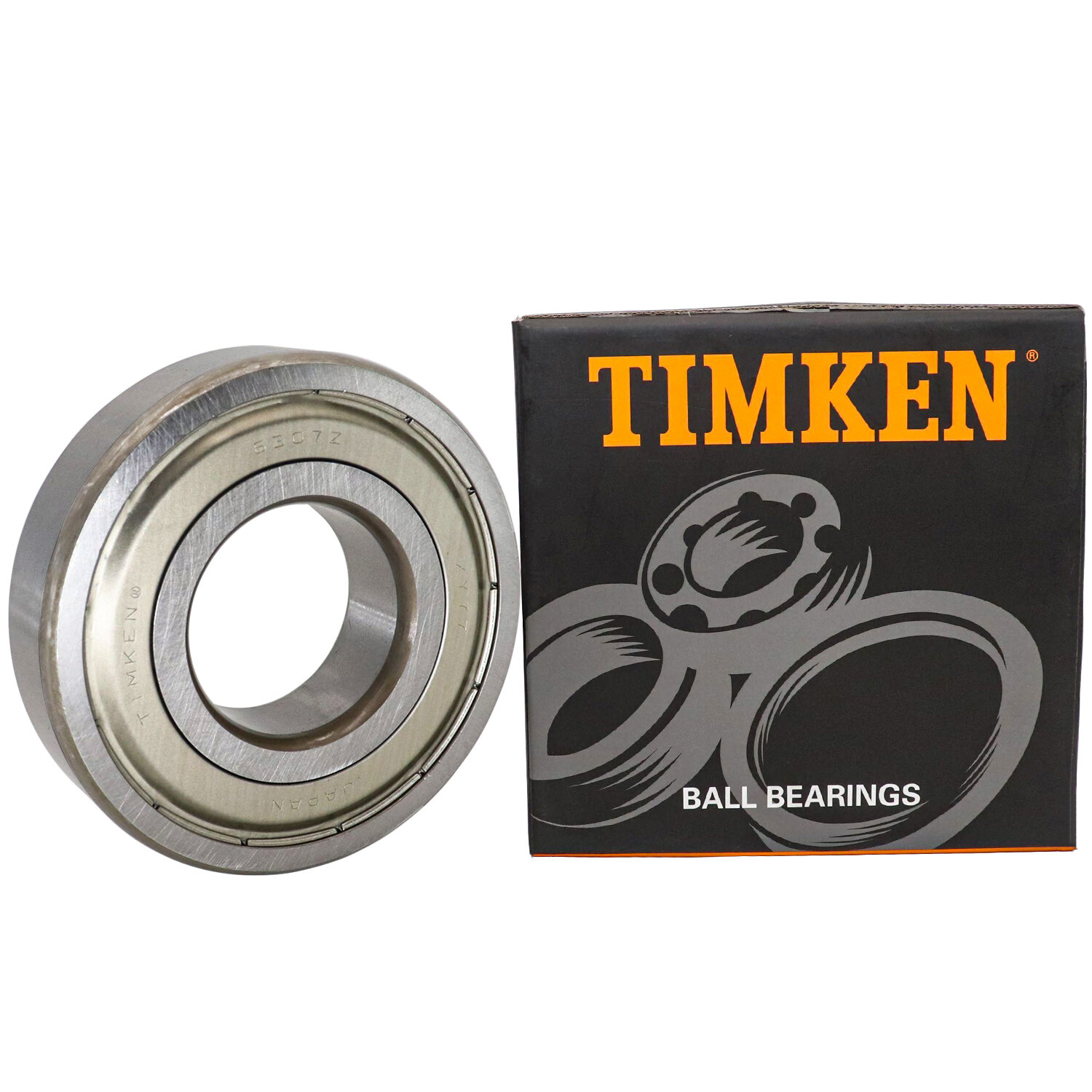 USA TIMKEN 6307-ZZ 35X80X21MM Double Metal Seal Ball Bearings
