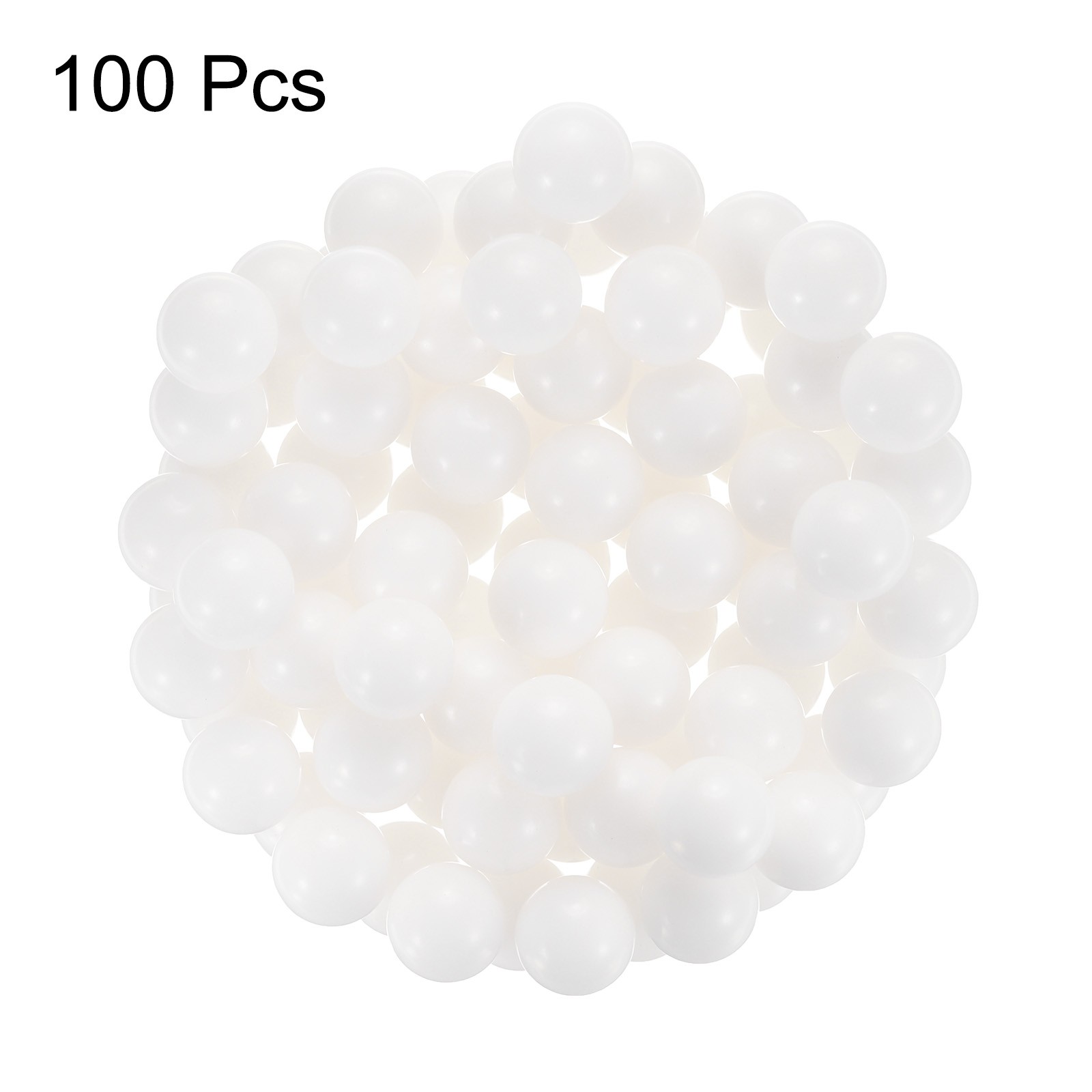 100pcs POM Bearing Balls 1/2″ 12.7mm Solid Plastic Bearing Balls