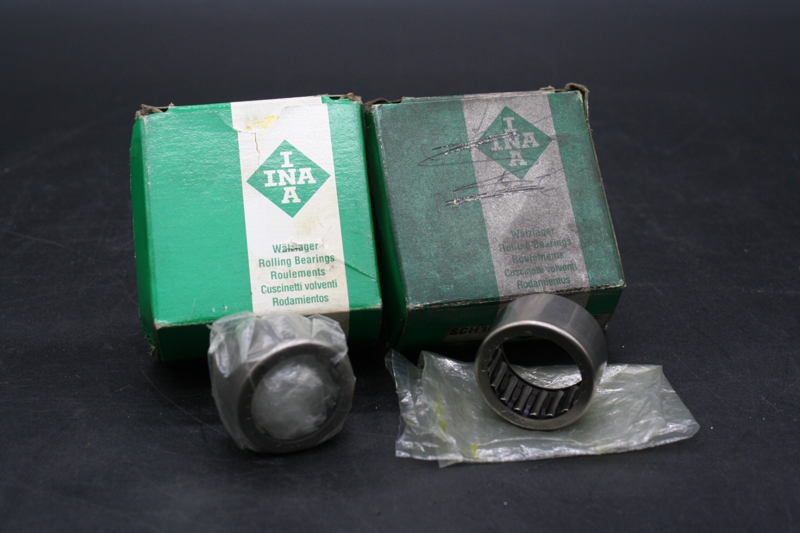 Two (2) INA SCH1612 Drawn Cup Needle Roller Bearings 1″ x 1.313″ x 0.75″ USA NEW