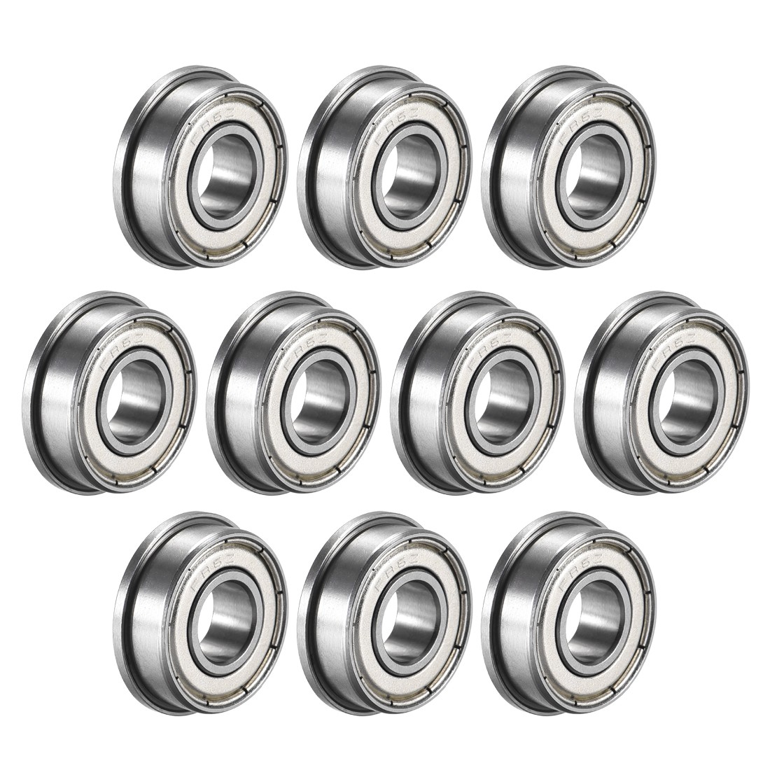 FR6ZZ Flanged Ball Bearing 3/8″ x 7/8″ x 9/32″ 10pcs