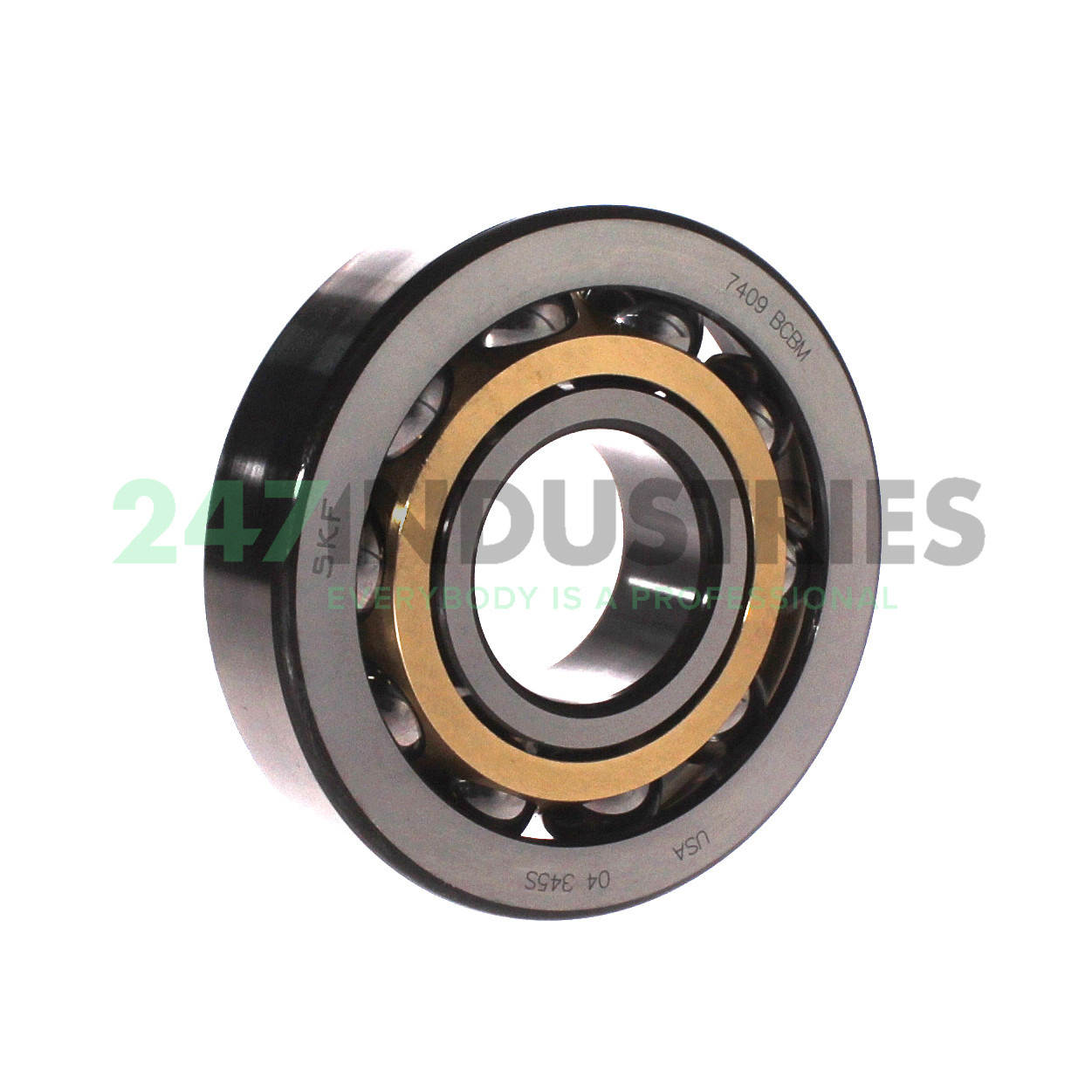 7409BCBM SKF 45 x 120 x 29 mm ANGULAR CONT. BALL SINGLE ROW