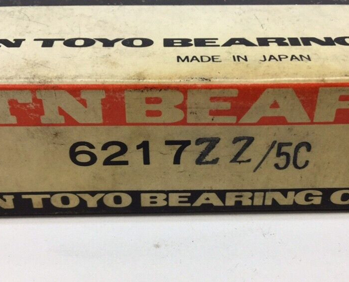 NTN 6217 ZZ/5C Ball Bearing Deep Groove 85mm ID X 150mm OD X 28mm W