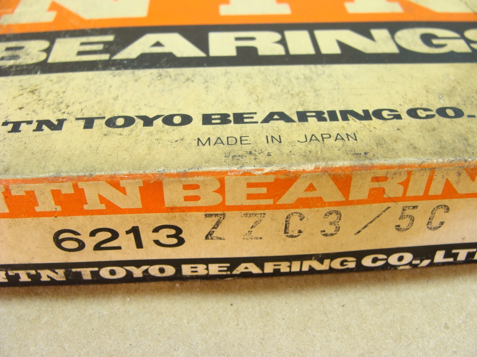 NEW NTN JAPAN bearing LOT 6213 ZZ C3 metal seal & 6213 LLB C3 plastic seal