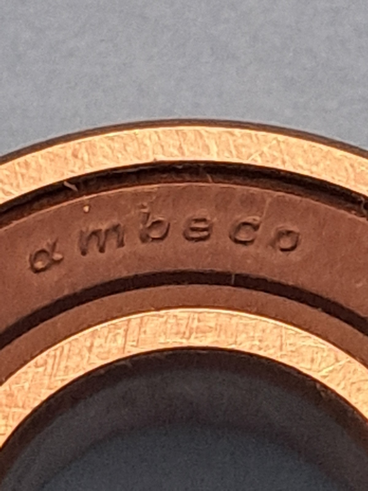 (2pcs) BEARING, 9R-8 , ambeco, 1/2″ ID, 1-1/8″ OD, 0.3125″ Width, JAPAN