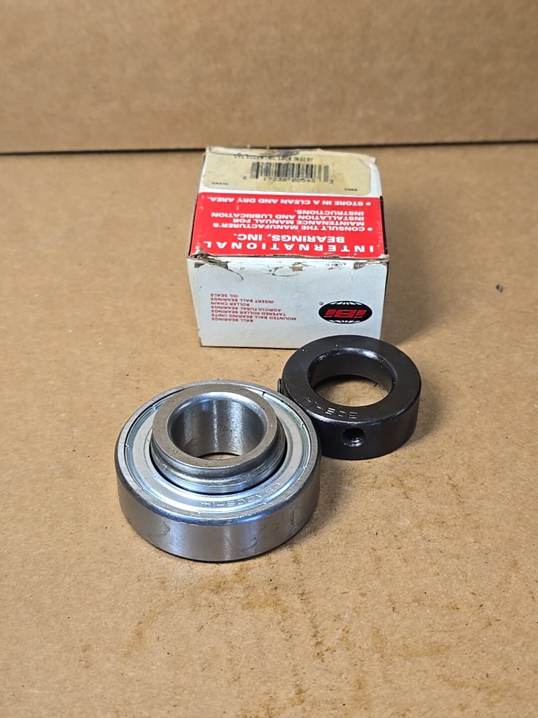 CSA205-14 Insert Bearing 7/8″ Bore With Locking Collar iBi BEARINGS