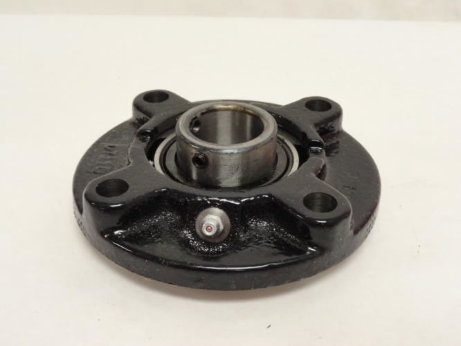 183816 New-No Box; Link-Belt FC3U218NC Flange Bearing; 1-1/8″ID; 4-Bolt