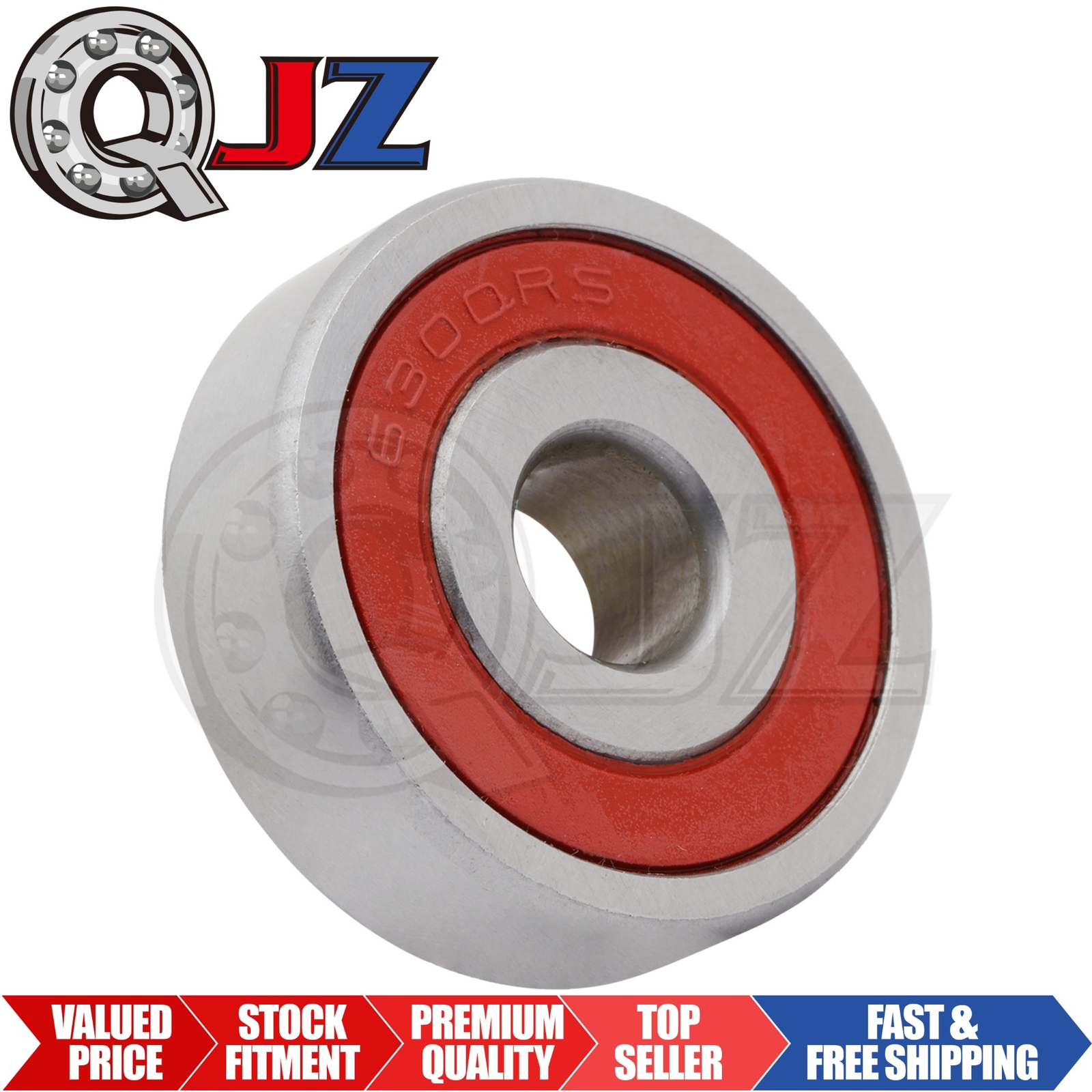 [Qty.1] 6300-2RS Deep Groove/Radial Ball Bearing [10mm Bore x 35mm OD x 11mm W]