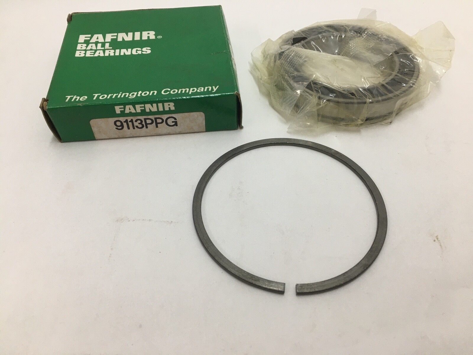 FAFNIR 9113PPG Bearing Rubber Seals w/ Snap Ring 65x100x18mm 9113 PPG 60132RSNR