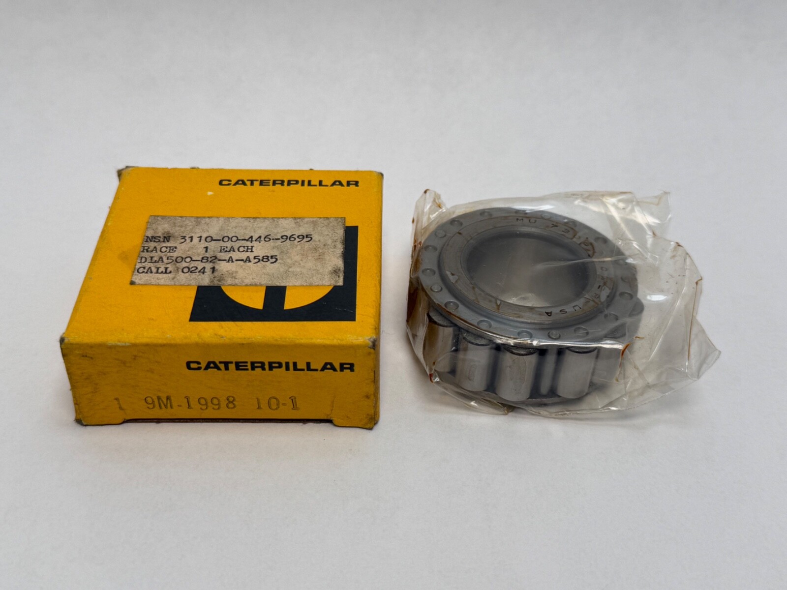 CAT 9M1998 Cylindrical Bearing 7T9520 9M-1998 MU7306 Bower 30mm ID