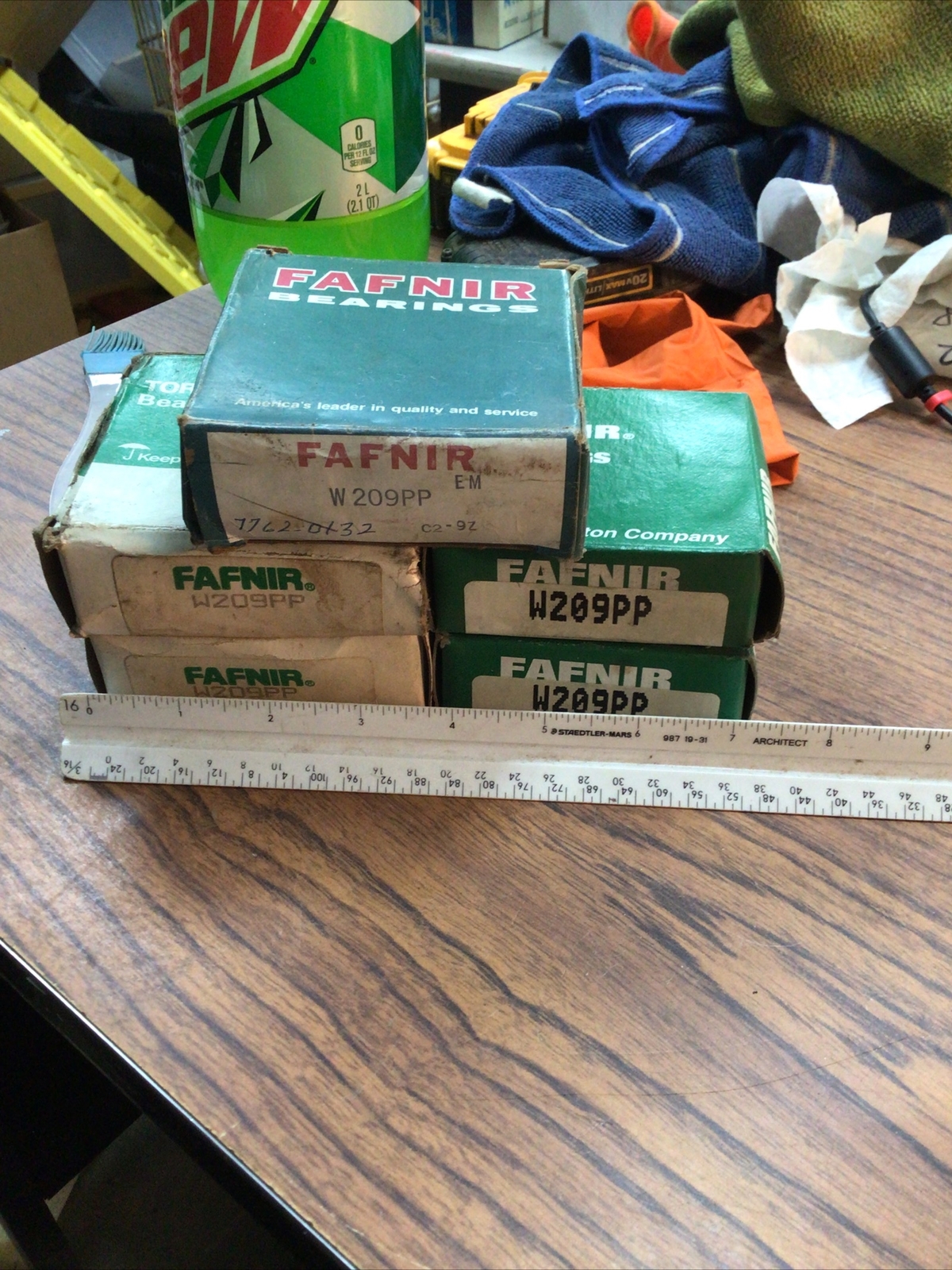 FAFNIR W209PP Bearing Rubber Seals 45mmx85mmx1-3/16 W (VR2)
