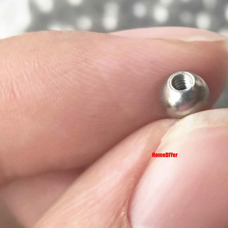 Stainless Steel Drilling Balls Female Thread M6 M8 M12 Blind Hole Ball Knob Nut