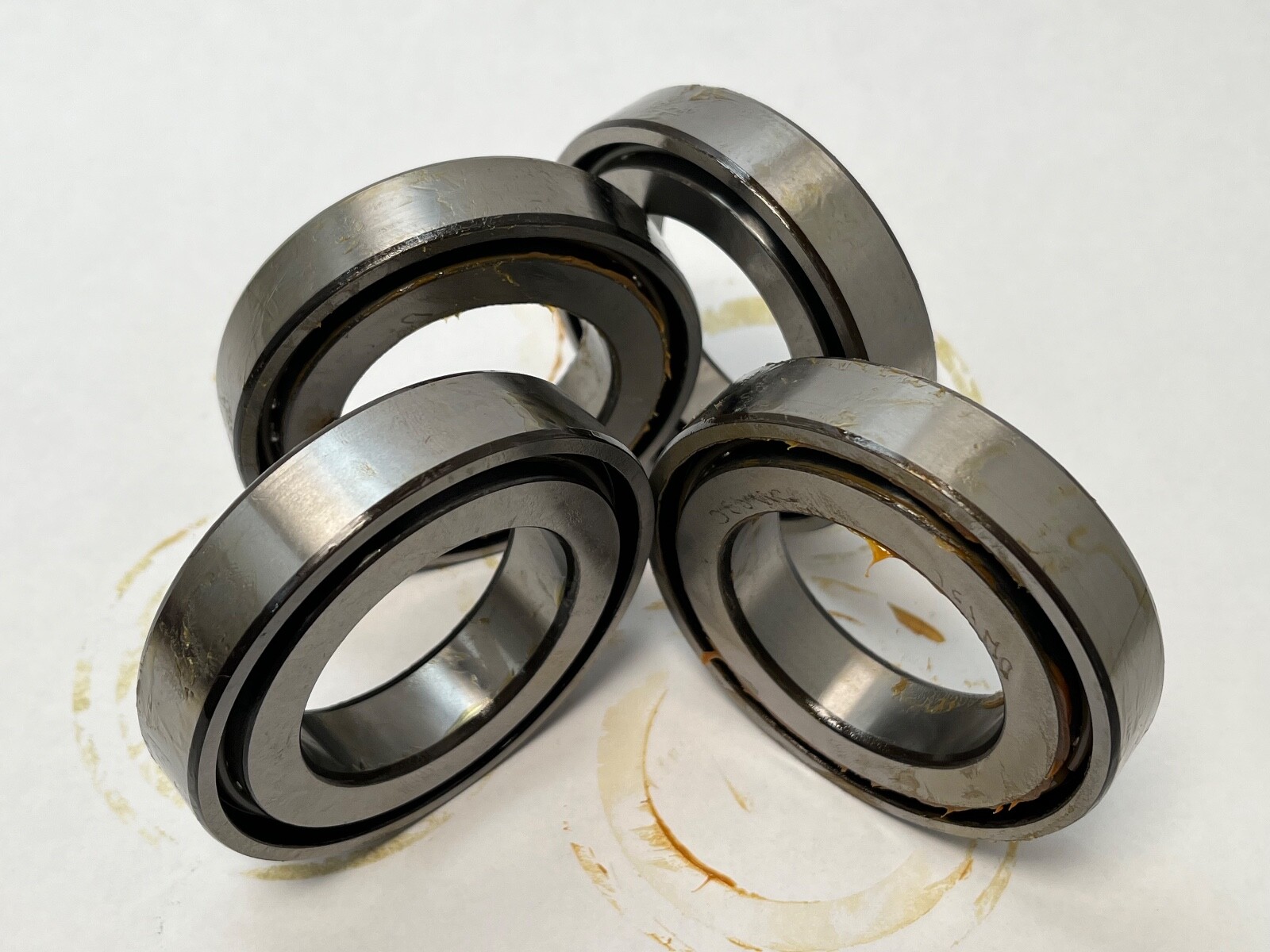 NSK 44TAC76ADFF Bearing 1-3/4x3x2-1/2″ 44TAC76-A-DFF Japan 4 Pcs