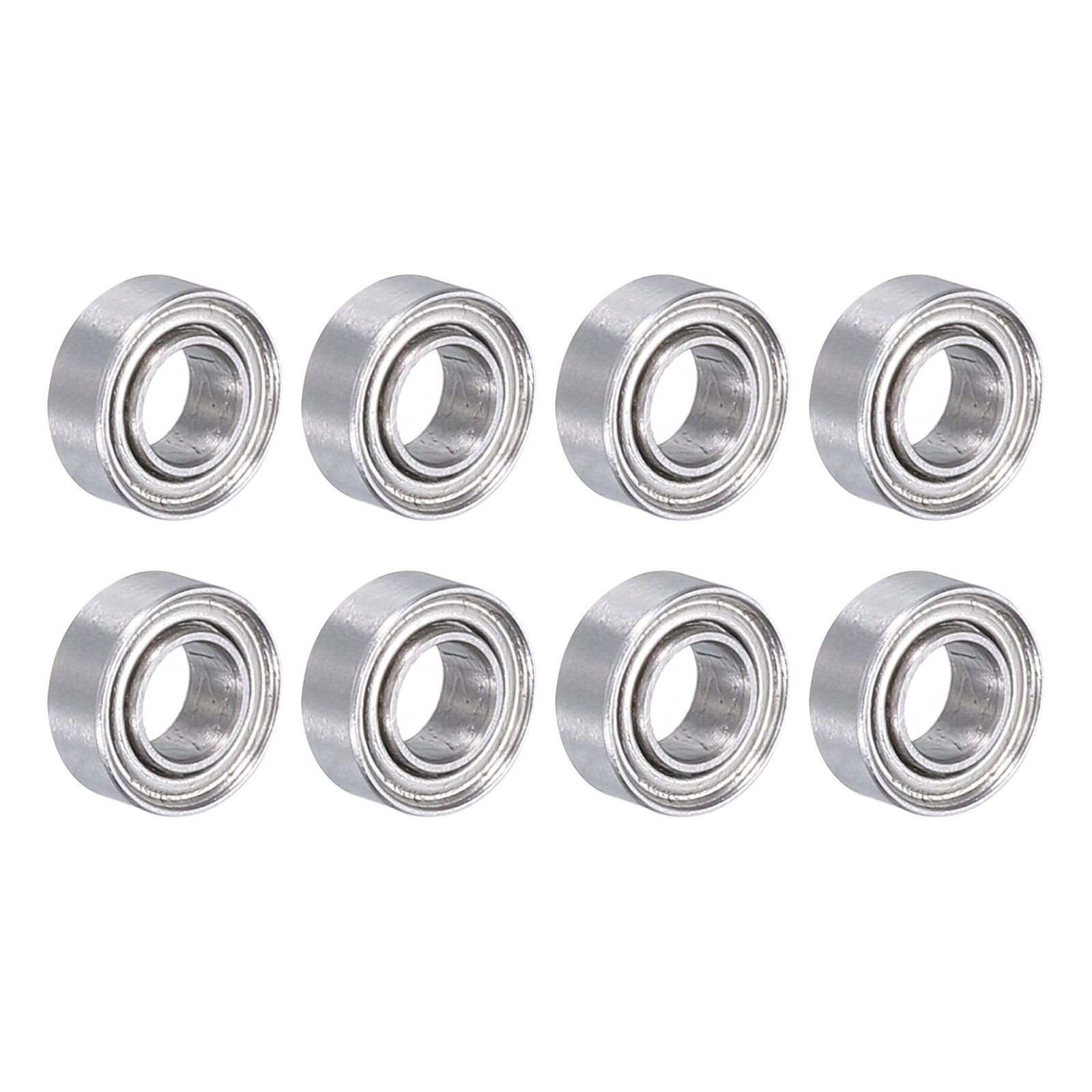 8pcs MR84ZZ Bearings 4x8x3mm High Carbon Chromium Bearing Steel