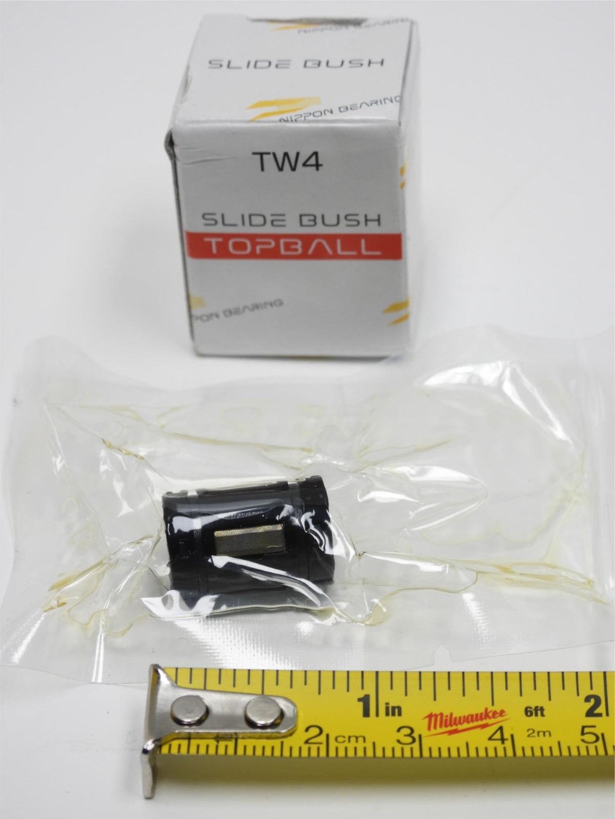 Nippon Bearing TW4 Self Aligning Ball Bushings 1/4 inch Linear Motion .25D x .75