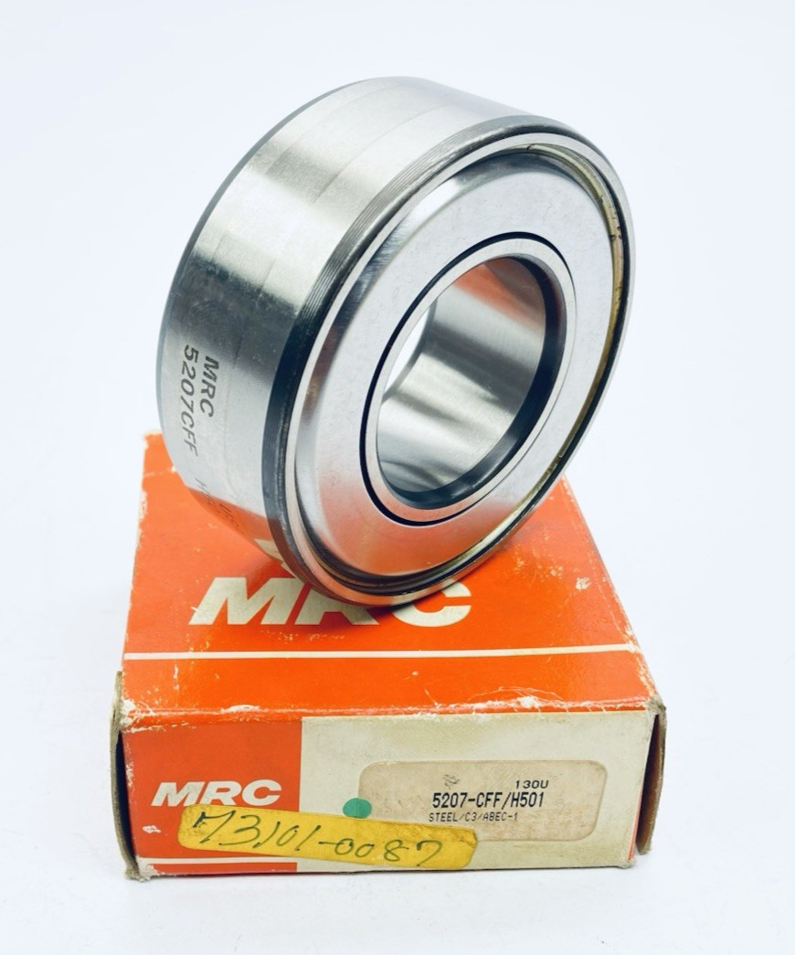 MRC 5207-CFF-H501 Angular Contact Bearing 35mm-Id 72mm-Od 27mm-Width 30° 2-Shiel
