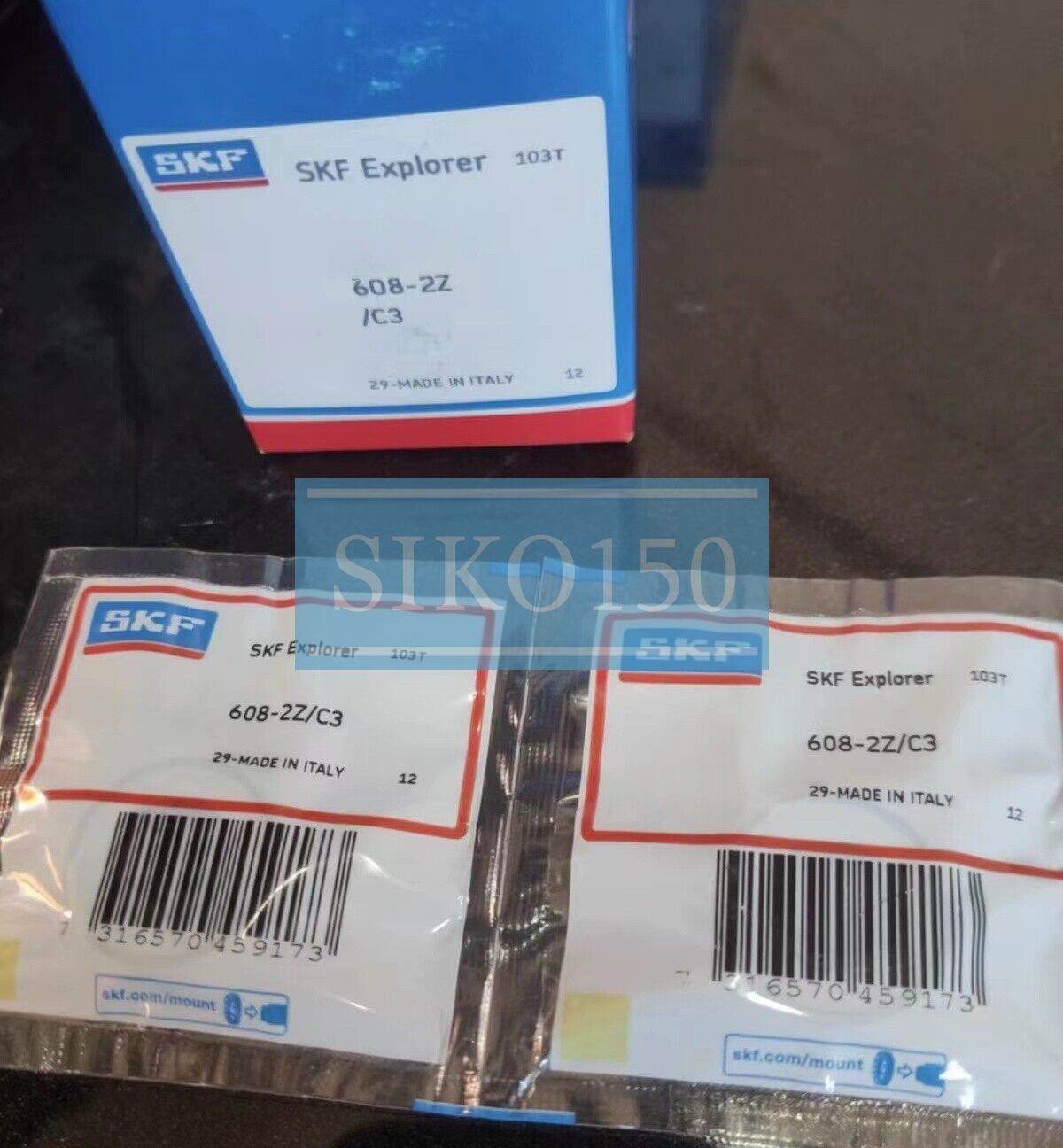 1PC SKF 608-2Z/C3 Deep Groove Ball Bearing #SK