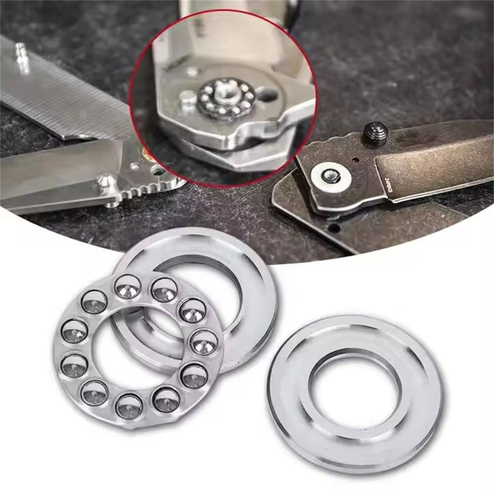 Thrust Ball Bearings, 2pcs 51102 Plane Axial Bearing 3-in-1, 15mm x…