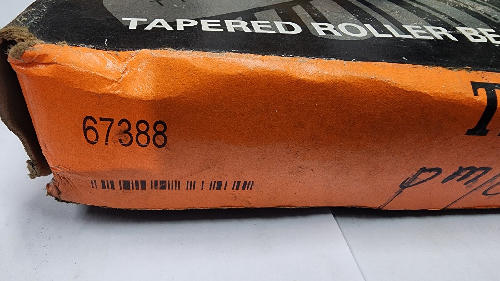 67388 Tapered Roller Bearing TIMKEN USA NEW WITH BOX ONLY BEARING 67388